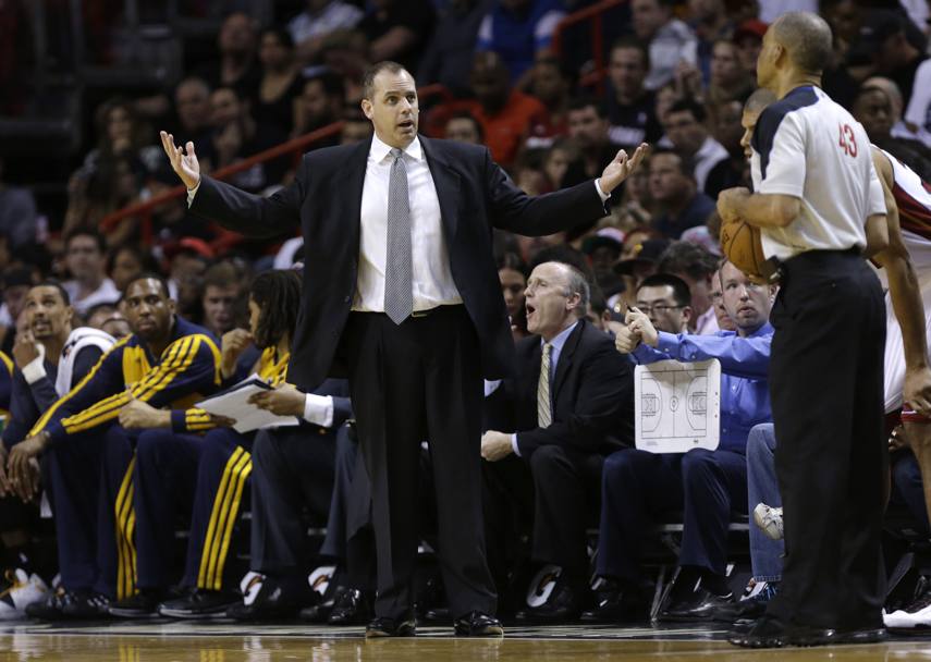 Indiana Pacers coach Frank Vogel (Ap)